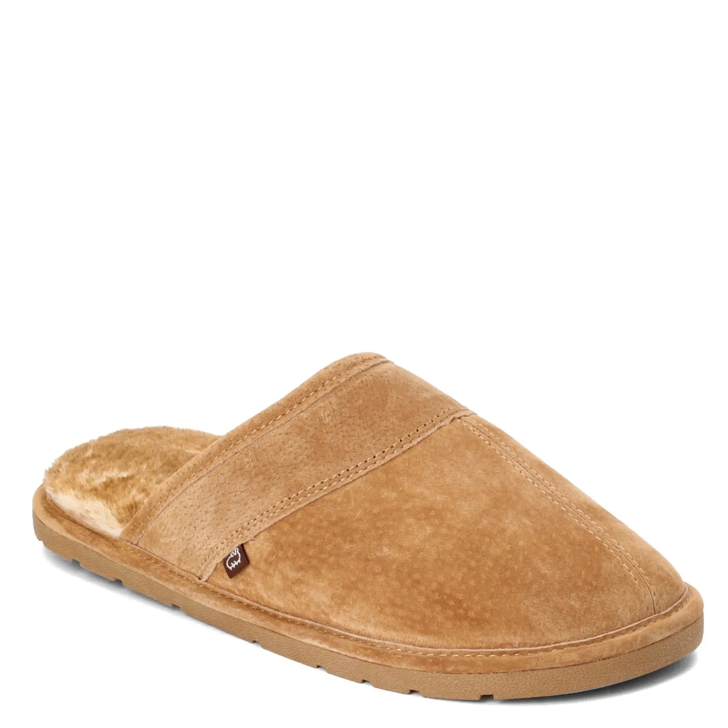Slippers*Lamo Men's , Scuff Slipper Chestnut