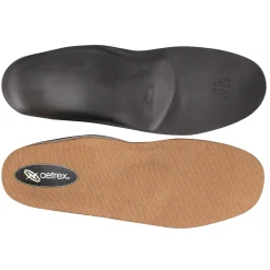 Insoles*Aetrex Men's Lynco by , Memory Foam Ortho Cup/Support Neutral Brown Multi