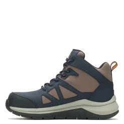 Boots*Merrell Men's , Fullbench Speed Mid Carbon Fiber Work Boot Navy