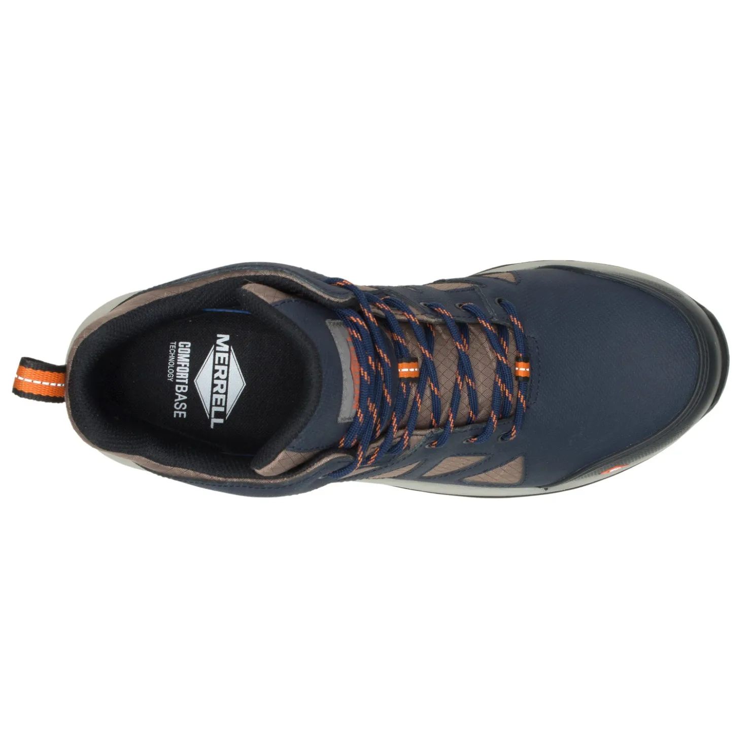 Boots*Merrell Men's , Fullbench Speed Mid Carbon Fiber Work Boot Navy