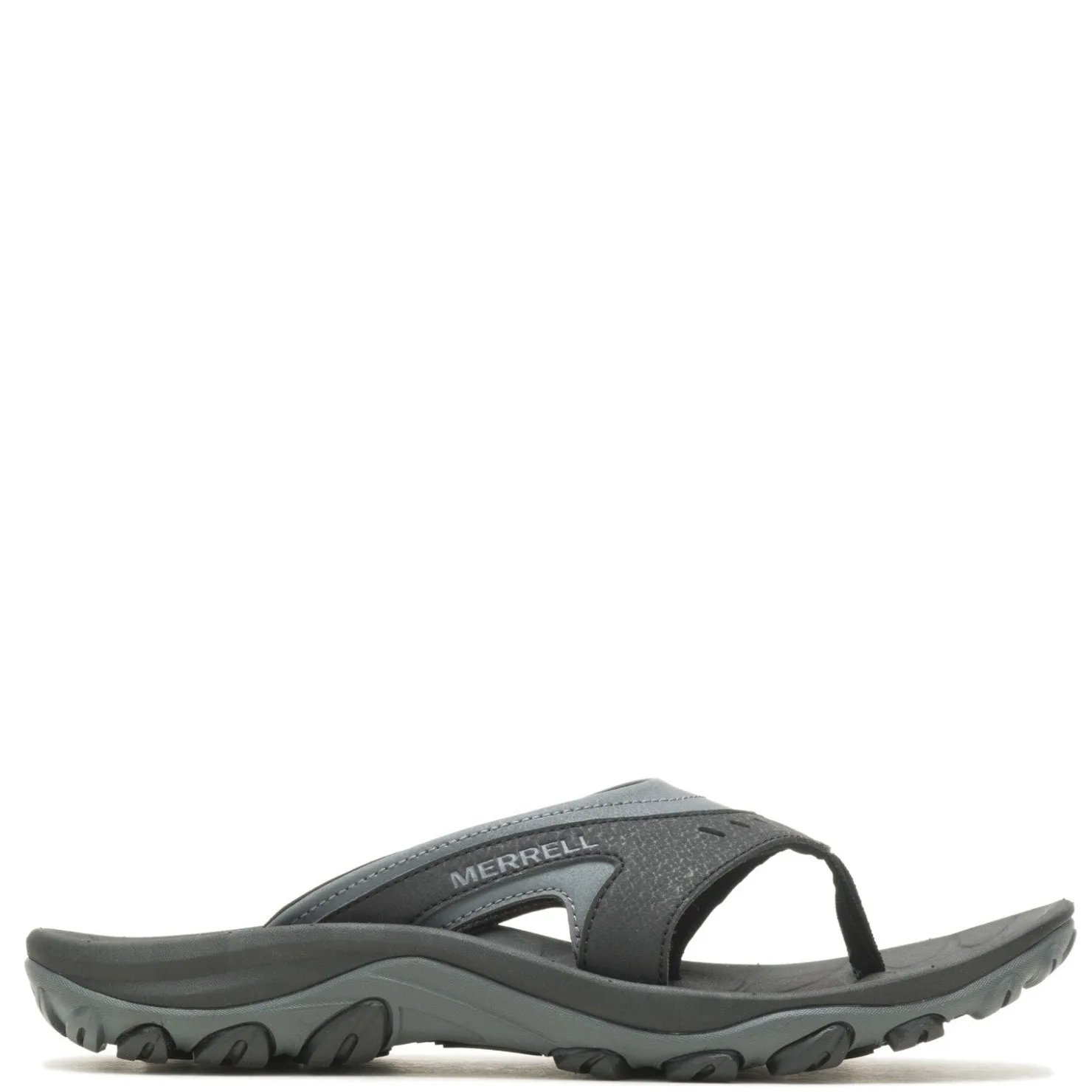 Flip Flops*Merrell Men's , Huntington Sport Flip Sandal Black