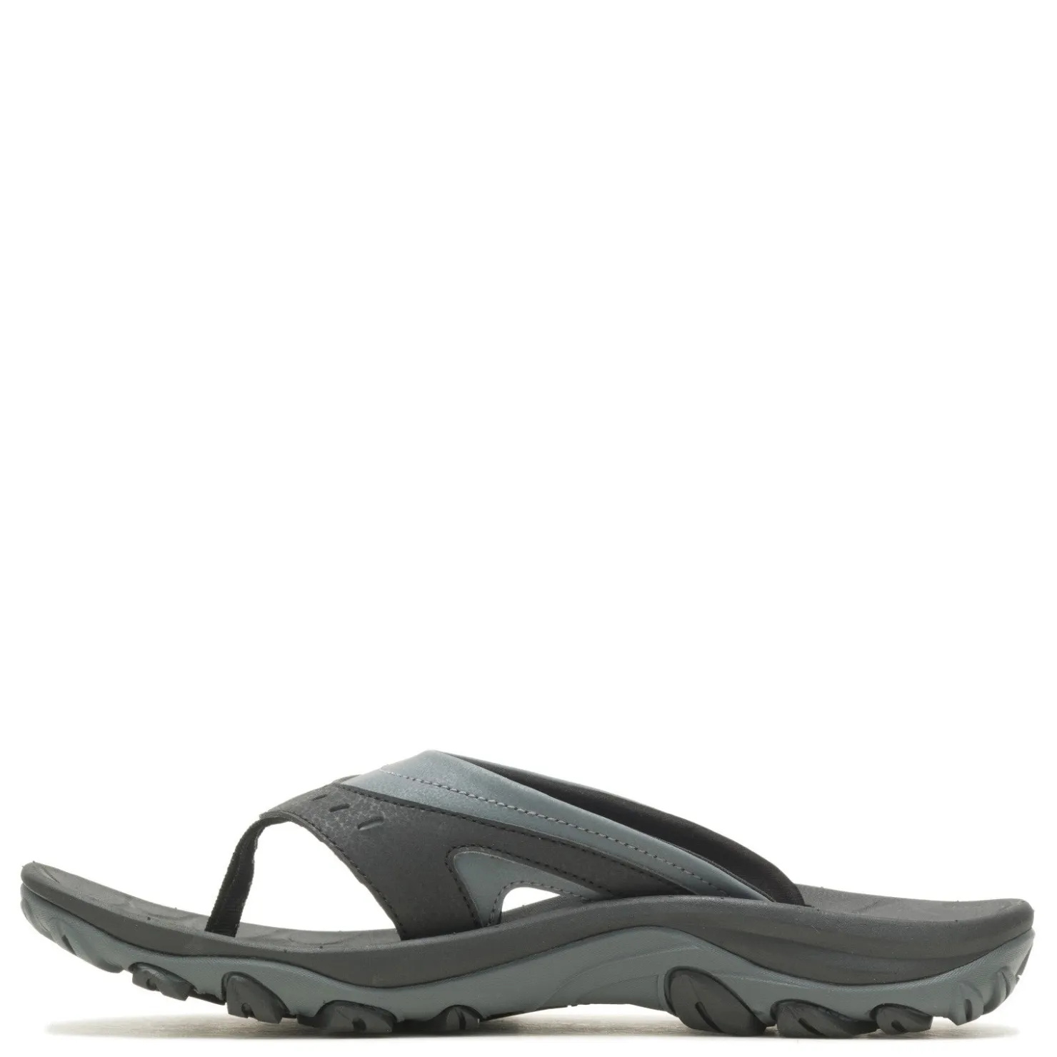 Flip Flops*Merrell Men's , Huntington Sport Flip Sandal Black