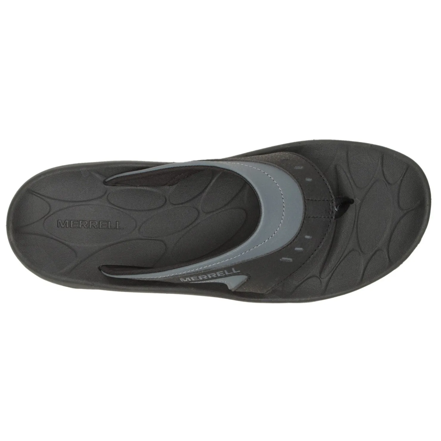 Flip Flops*Merrell Men's , Huntington Sport Flip Sandal Black