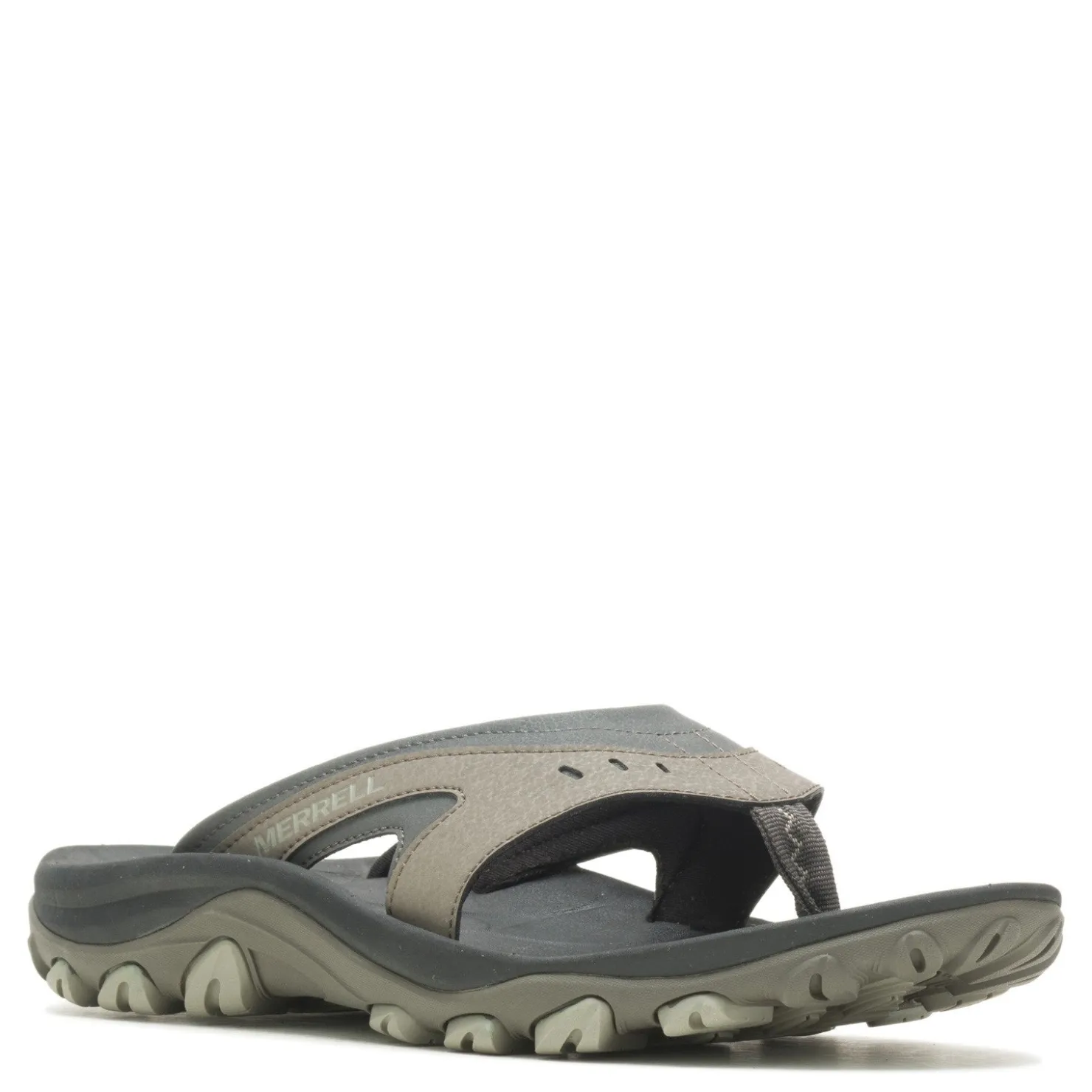 Sandals*Merrell Men's , Huntington Sport Flip Sandal Boulder
