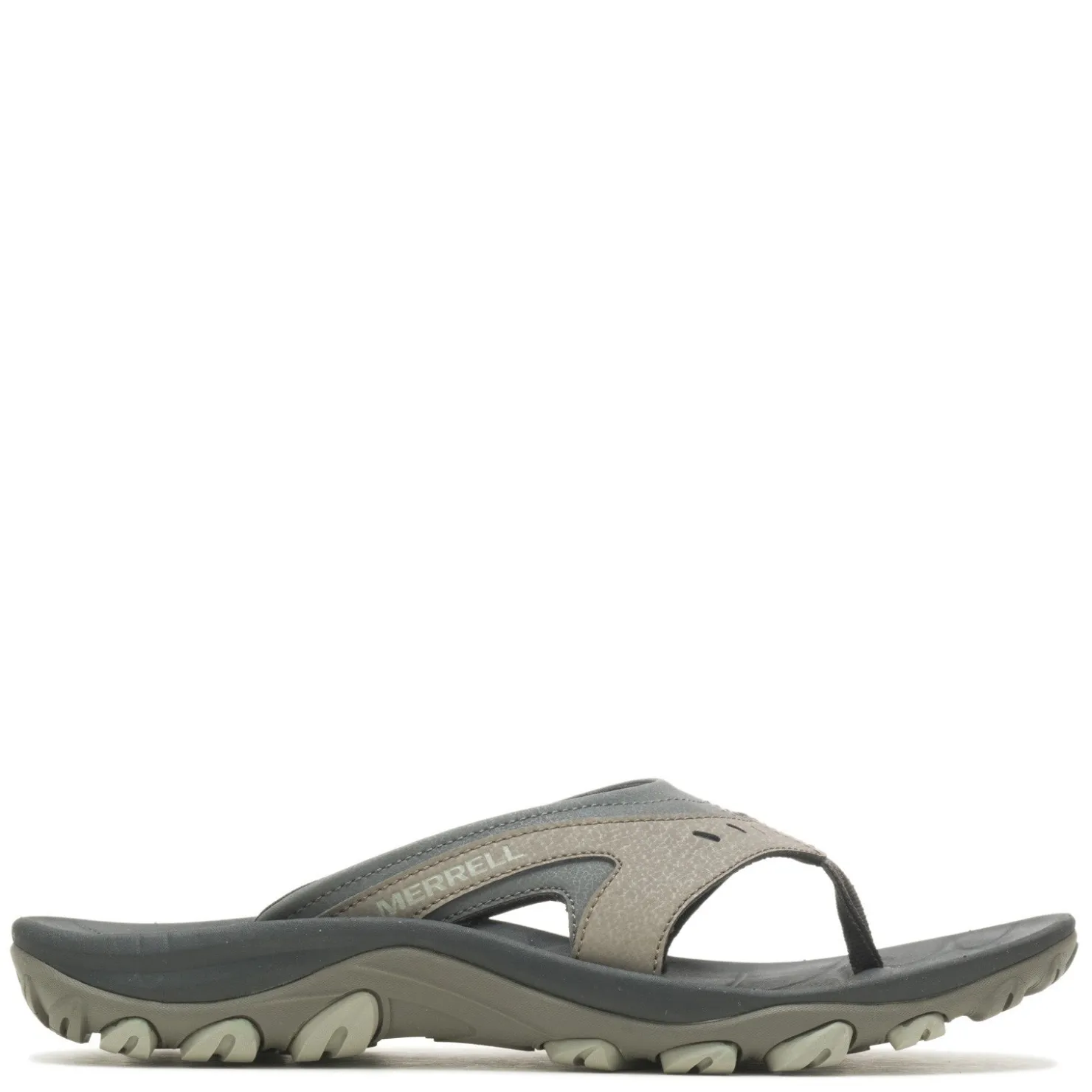 Sandals*Merrell Men's , Huntington Sport Flip Sandal Boulder