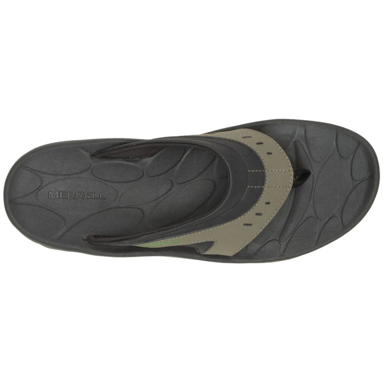 Flip Flops*Merrell Men's , Huntington Sport Flip Sandal Olive
