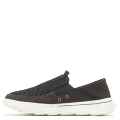 Slip-On Shoes*Merrell Men's , Hut Moc 2 Sport Slip-On Black