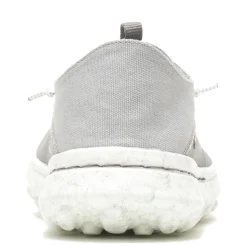 Slip-On Shoes*Merrell Men's , Hut Moc Canvas Slip-On Grey