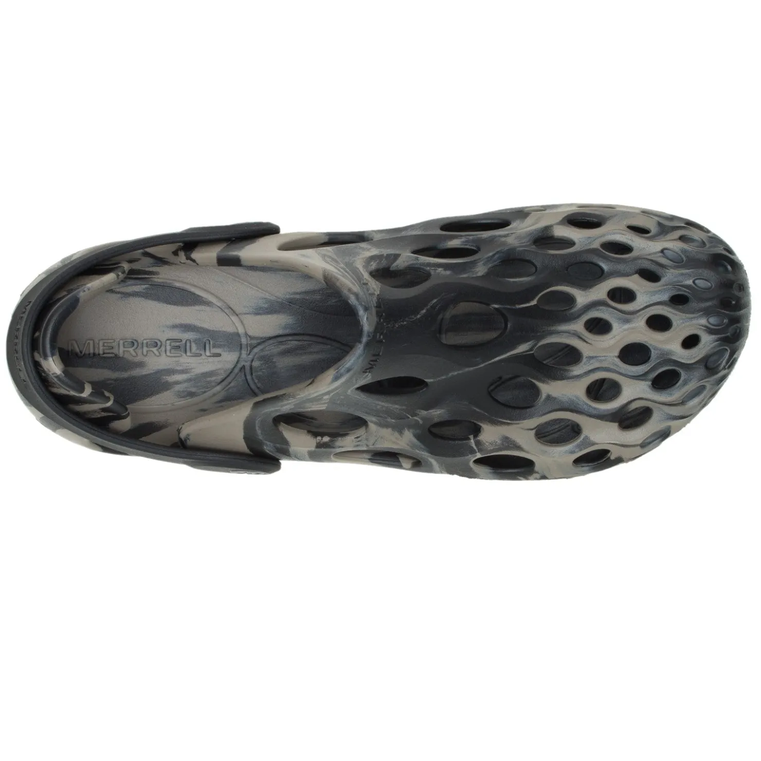 Clogs*Merrell Men's , Hydro Moc Water Shoe Black Swirl