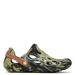Sandals*Merrell Men's , Hydro Moc Water Shoe Black/Mosstone