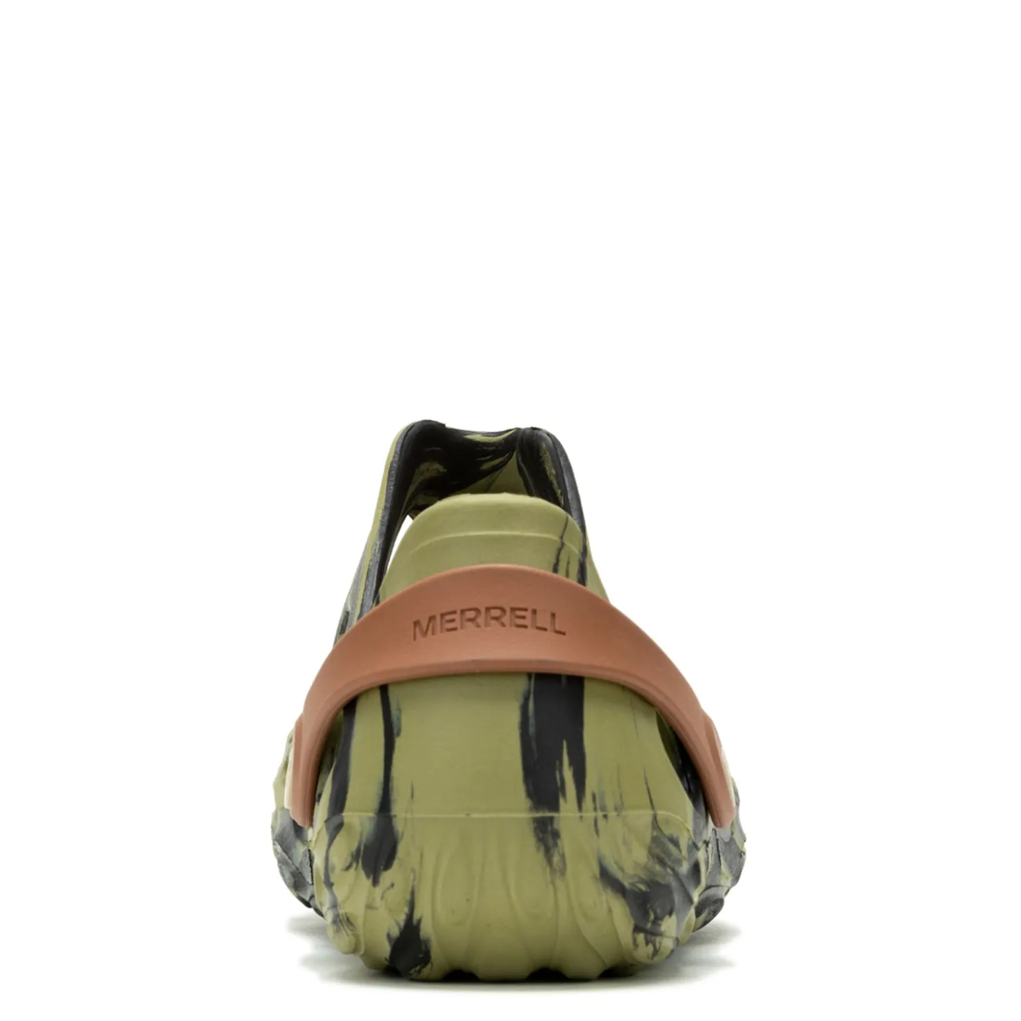 Sandals*Merrell Men's , Hydro Moc Water Shoe Black/Mosstone