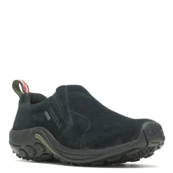 Slip-On Shoes*Merrell Men's , Jungle Moc Waterproof Slip-On - Wide Width Black Waterproof