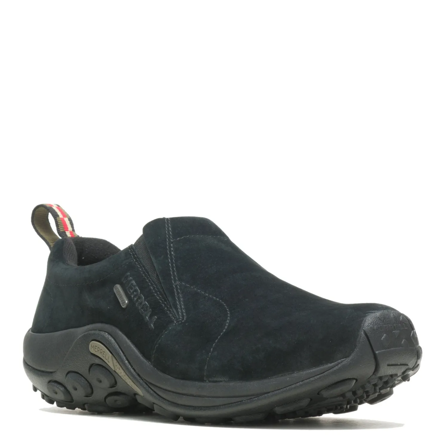 Slip-On Shoes*Merrell Men's , Jungle Moc Waterproof Slip-On Black Waterproof