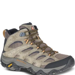 Boots*Merrell Men's , Moab 3 Mid Hiking Boot Walnut
