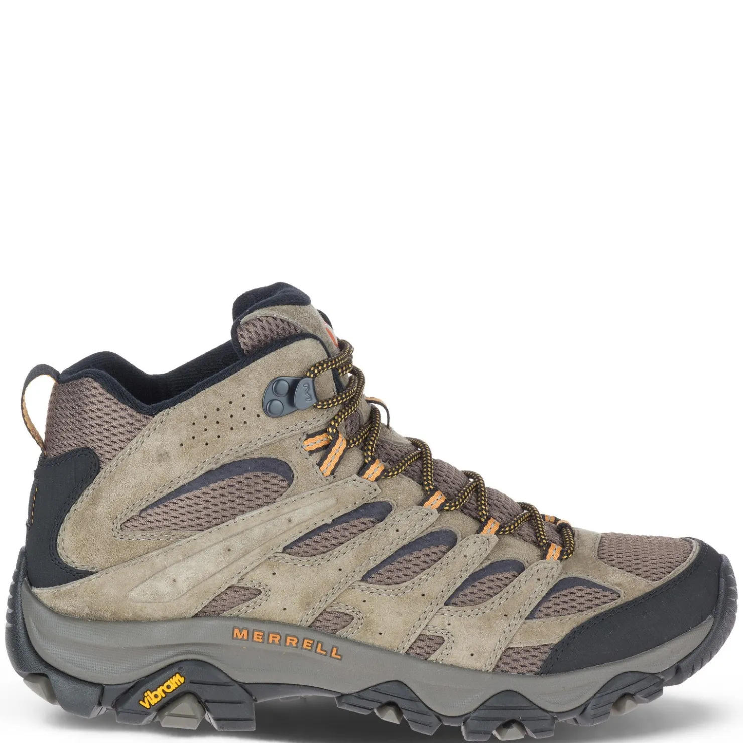 Sneakers & Athletics*Merrell Men's , Moab 3 Mid Hiking Boot Walnut
