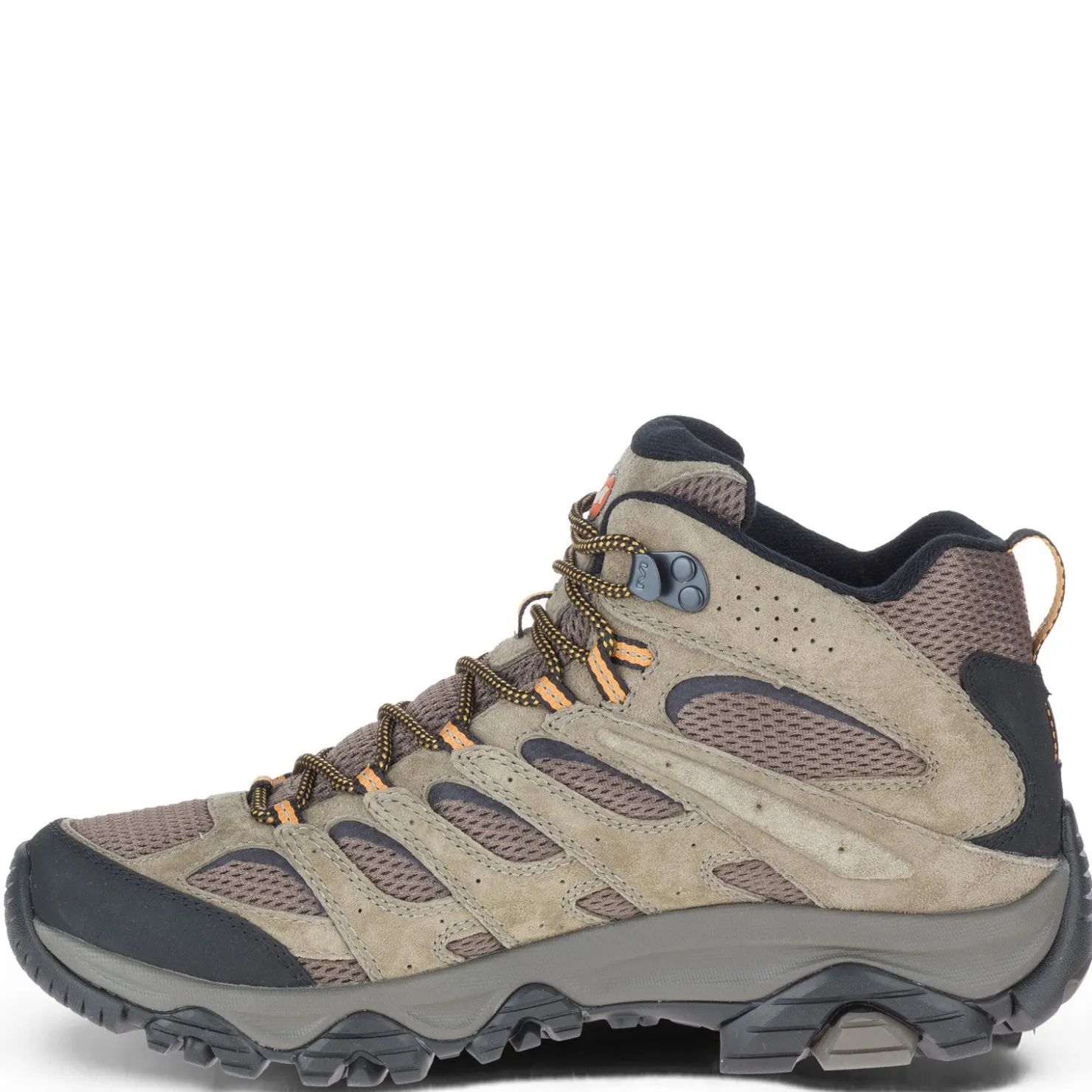 Sneakers & Athletics*Merrell Men's , Moab 3 Mid Hiking Boot Walnut