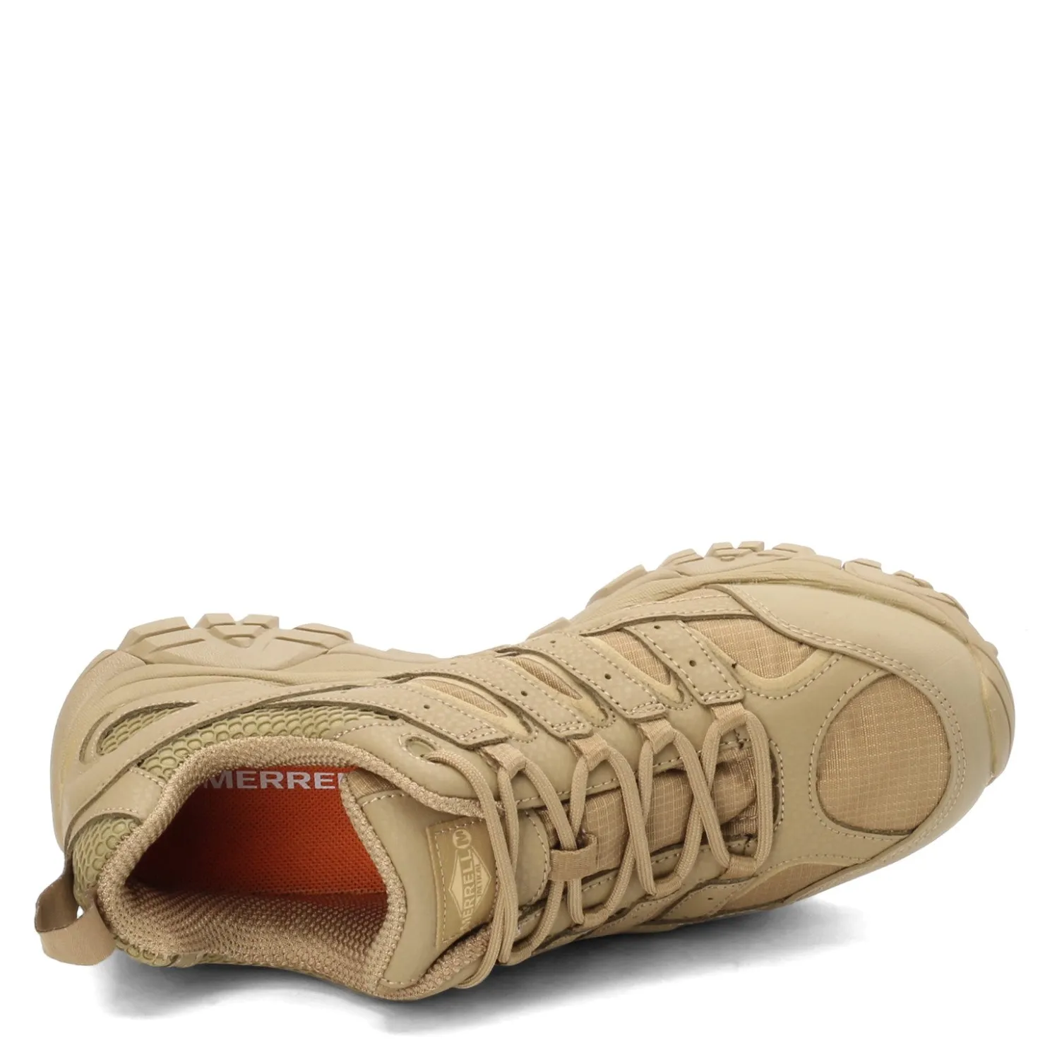 Sneakers & Athletics*Merrell Men's , Moab 2 Mid Tactical Waterproof Work Shoe Coyote