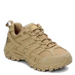 Sneakers & Athletics*Merrell Men's , Moab 2 Mid Tactical Waterproof Work Shoe - Wide Width Coyote