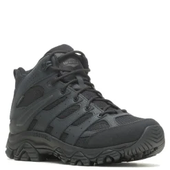 Boots*Merrell Men's , Moab 3 Mid WP Tactical Work Boot Black