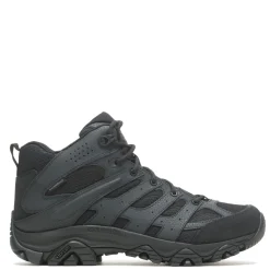 Boots*Merrell Men's , Moab 3 Mid WP Tactical Work Boot Black