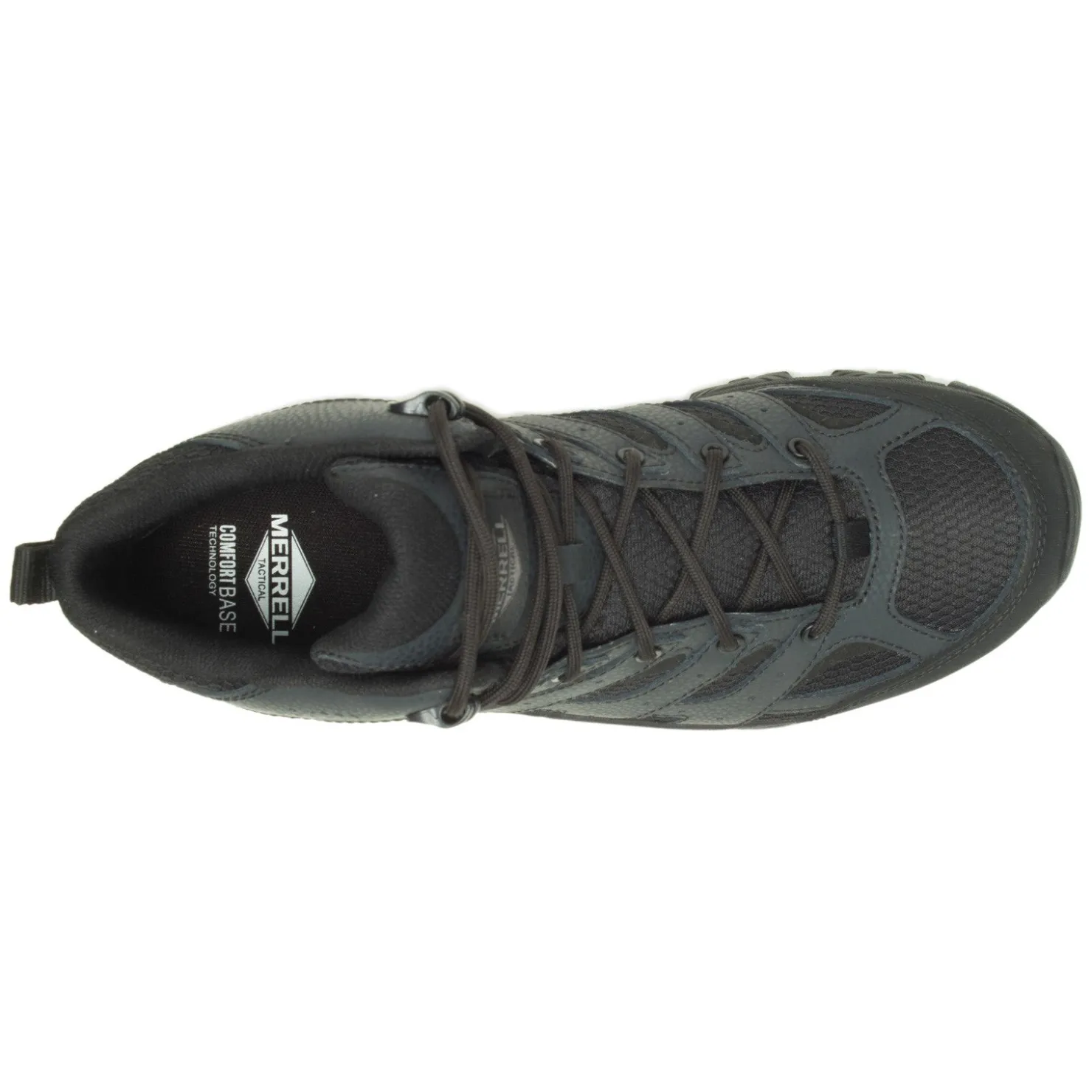 Work & Safety*Merrell Men's , Moab 3 Mid WP Tactical Work Boot Black