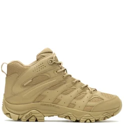 Boots*Merrell Men's , Moab 3 Mid WP Tactical Work Boot Dark Coyote