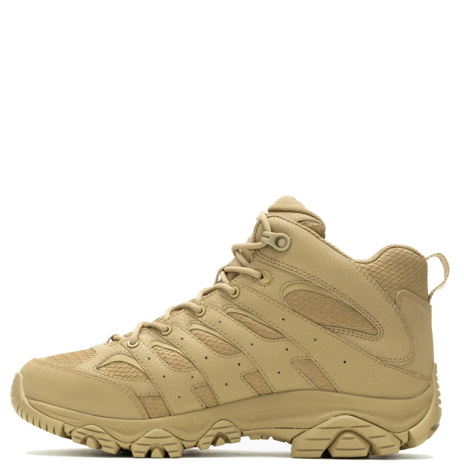 Boots*Merrell Men's , Moab 3 Mid WP Tactical Work Boot Dark Coyote