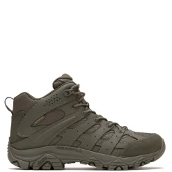 Boots*Merrell Men's , Moab 3 Mid WP Tactical Work Boot Dark Olive