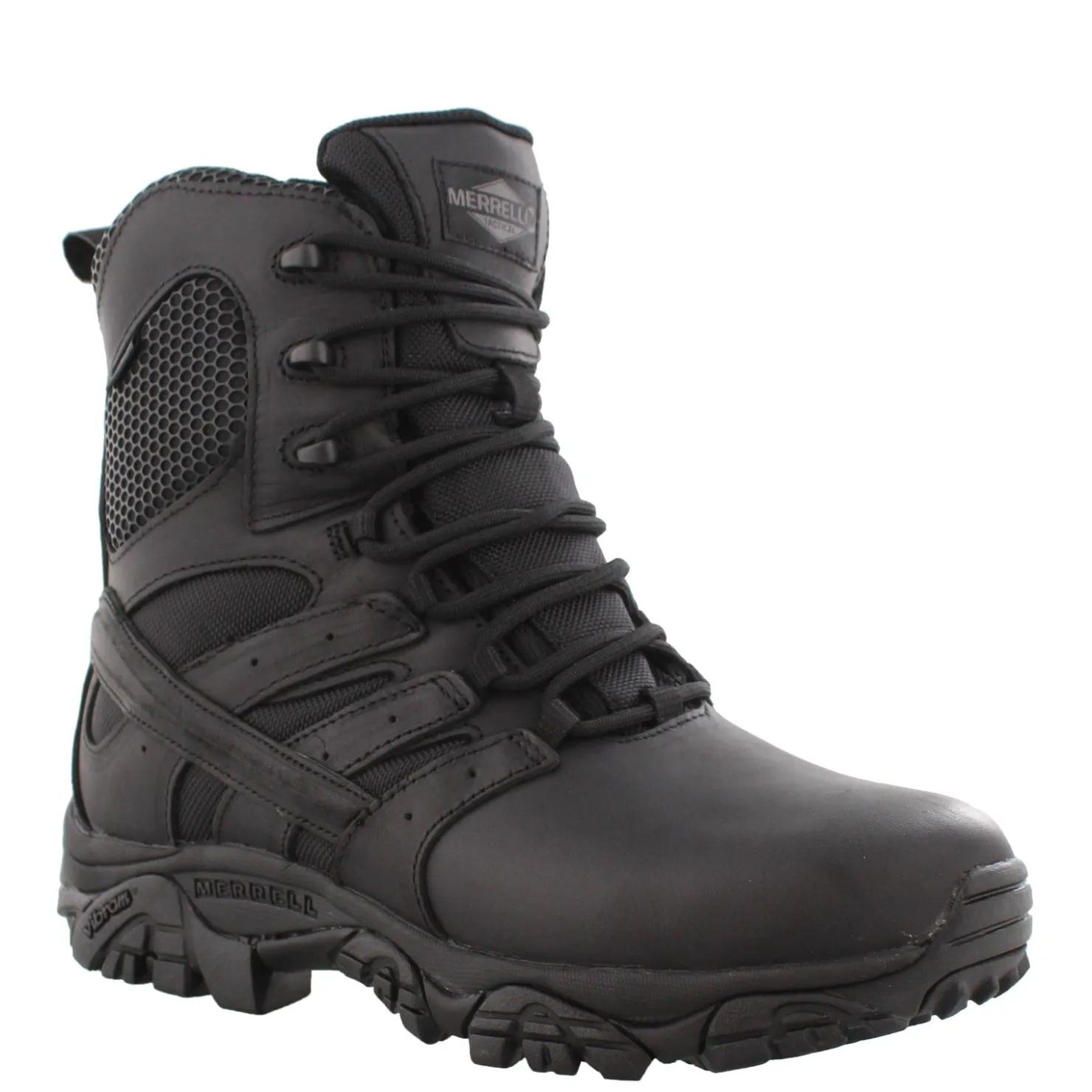 Boots*Merrell Men's , Moab 2 Tactical Response 8in Boot Black