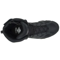 Boots*Merrell Men's , Moab 3 WP Tactical Zip 8in Work Boot - Wide Width Black