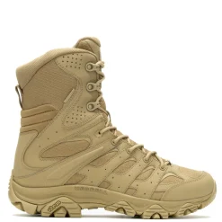 Work & Safety*Merrell Men's , Moab 3 WP Tactical Zip 8in Work Boot Dark Coyote