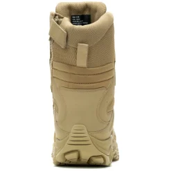 Boots*Merrell Men's , Moab 3 WP Tactical Zip 8in Work Boot - Wide Width Dark Coyote