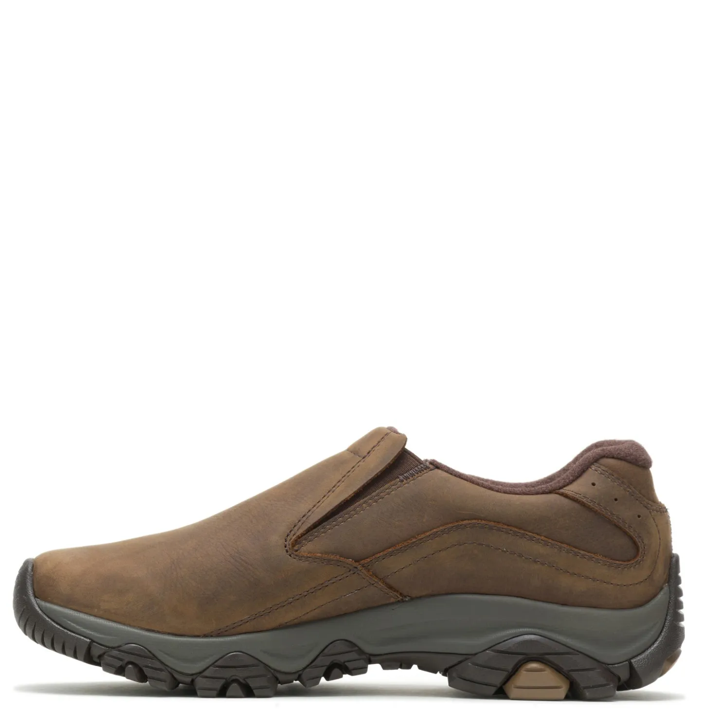 Sneakers & Athletics*Merrell Men's , Moab Adventure 3 Moc Slip-On - Wide Width Earth