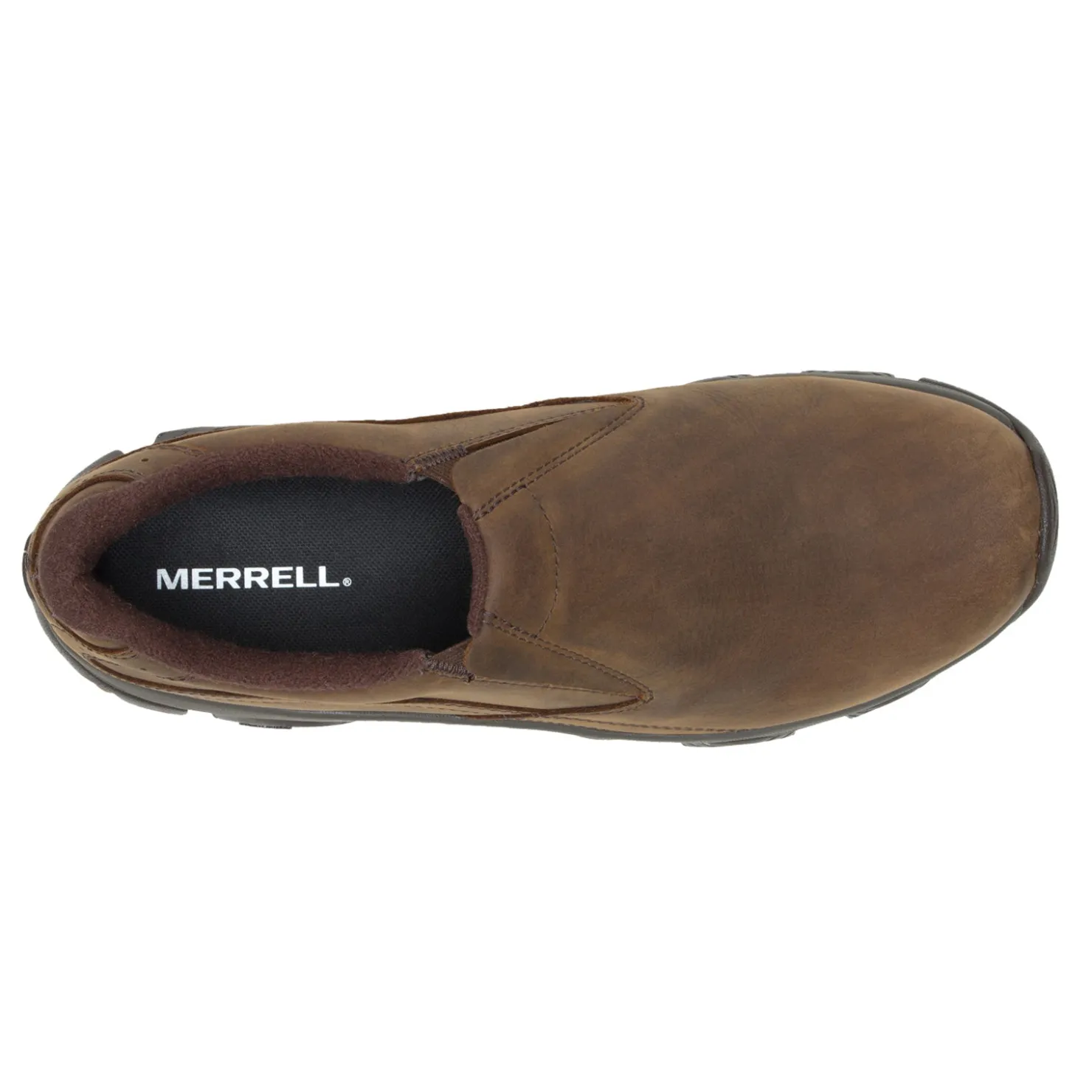 Sneakers & Athletics*Merrell Men's , Moab Adventure 3 Moc Slip-On - Wide Width Earth
