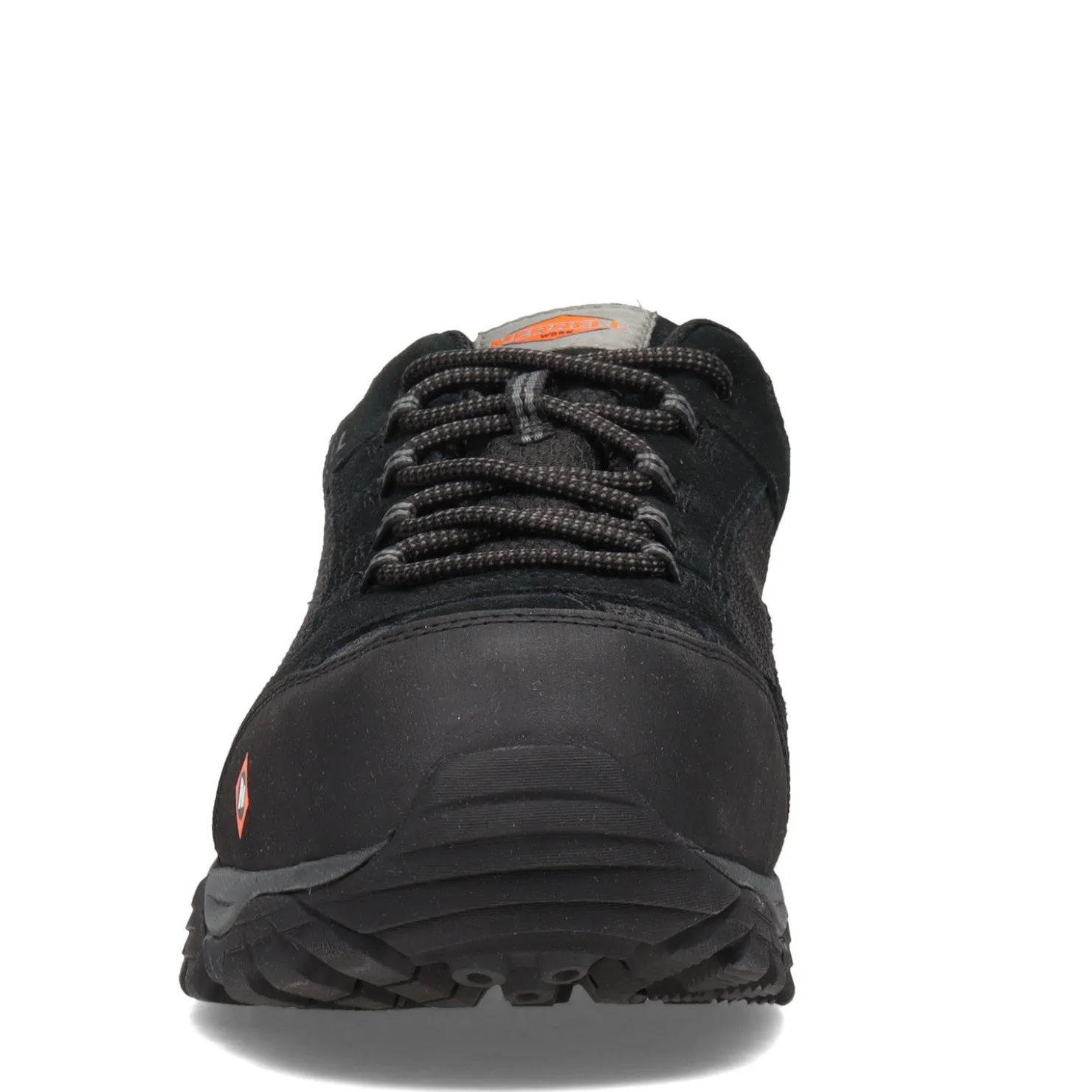 Sneakers & Athletics*Merrell Men's , Moab Onset Low Waterproof Comp Toe Work Shoe - Wide Width Black