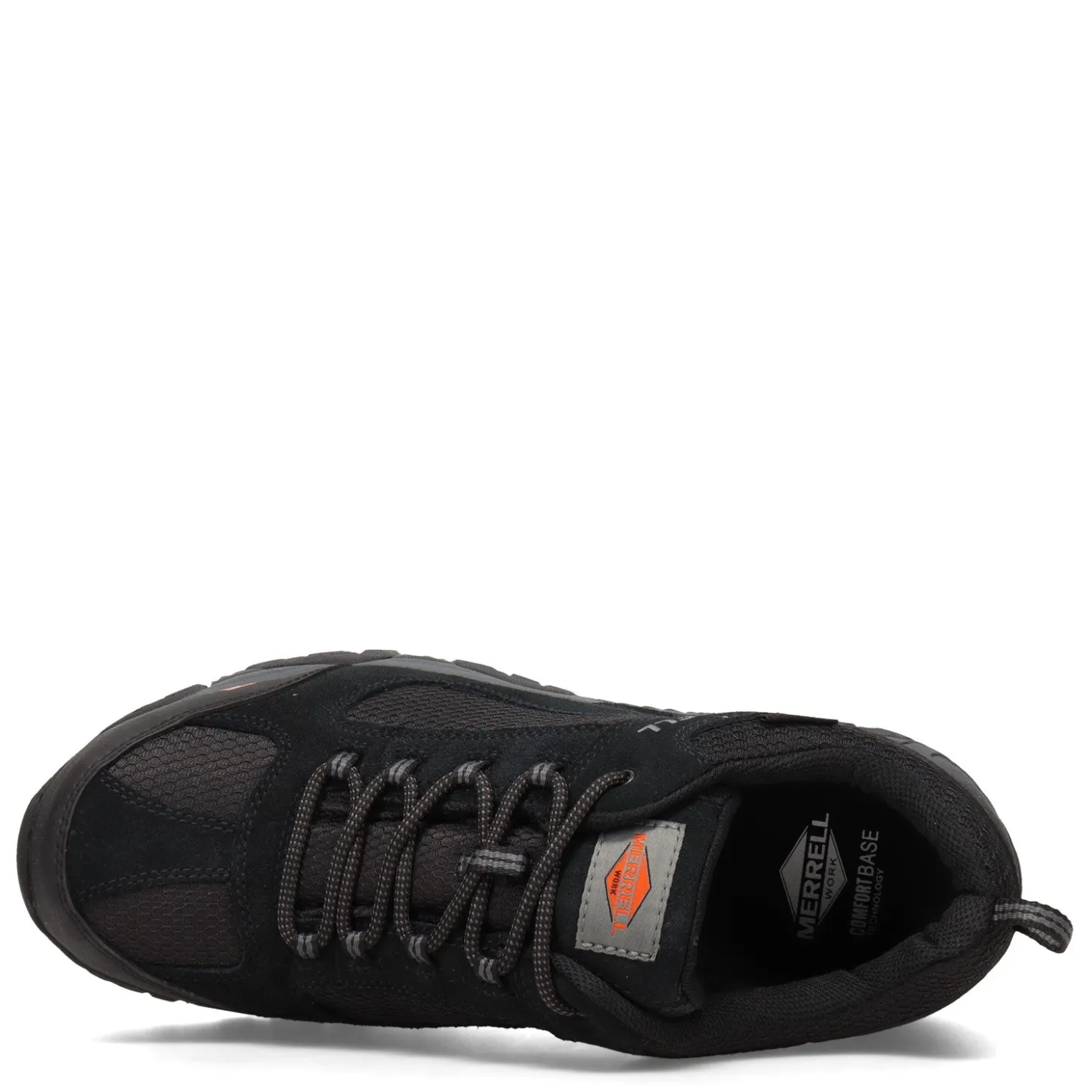 Sneakers & Athletics*Merrell Men's , Moab Onset Low Waterproof Comp Toe Work Shoe - Wide Width Black