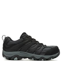 Work & Safety*Merrell Men's , Moab Vertex 2 Low Toe CF Safety Work Shoe Black/Granite