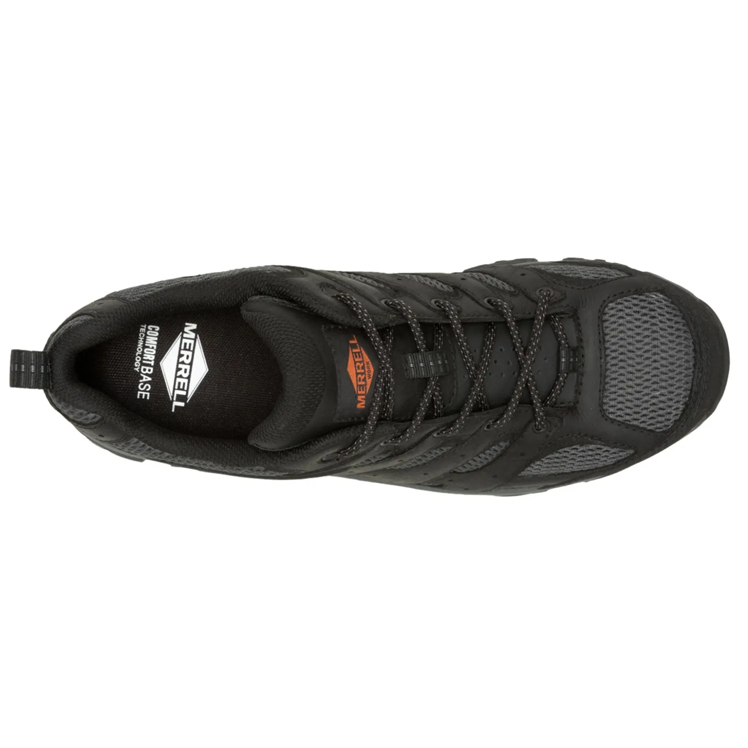 Work & Safety*Merrell Men's , Moab Vertex 2 Low Toe CF Safety Work Shoe Black/Granite
