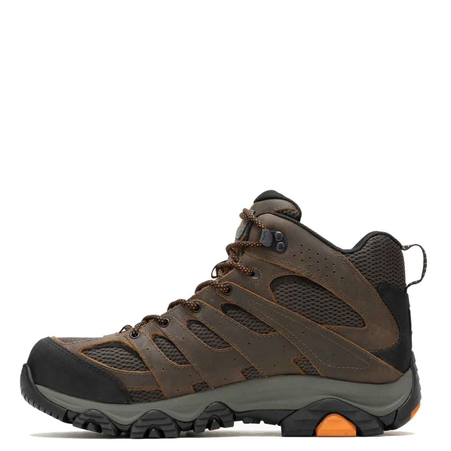 Boots*Merrell Men's , Moab Vertex 2 Mid CF Safety Work Boot Earth