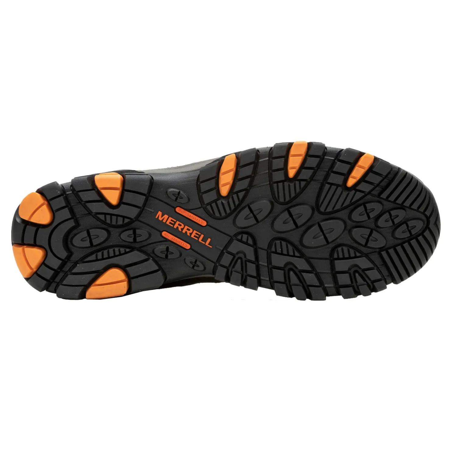 Boots*Merrell Men's , Moab Vertex 2 Mid CF Safety Work Boot - Wide Width Earth