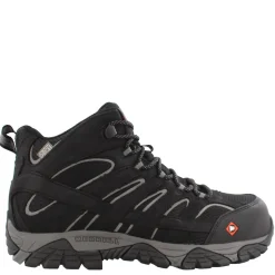 Boots*Merrell Men's , Moab Vertex Mid Waterproof Comp Toe - Wide Width Black