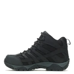 Boots*Merrell Men's , Moab Vertex 2 Mid CF Safety Work Boot Black