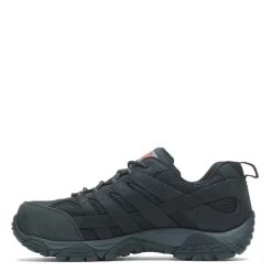 Work & Safety*Merrell Men's , Moab Vertex 2 Low Toe CF Safety Work Shoe Black