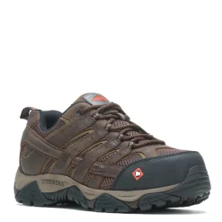 Work & Safety*Merrell Men's , Moab Vertex 2 Low Toe CF Safety Work Shoe Clay