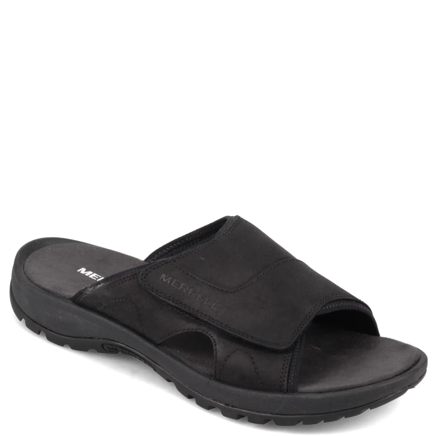Sandals*Merrell Men's , Sandspur 2 Slide Black