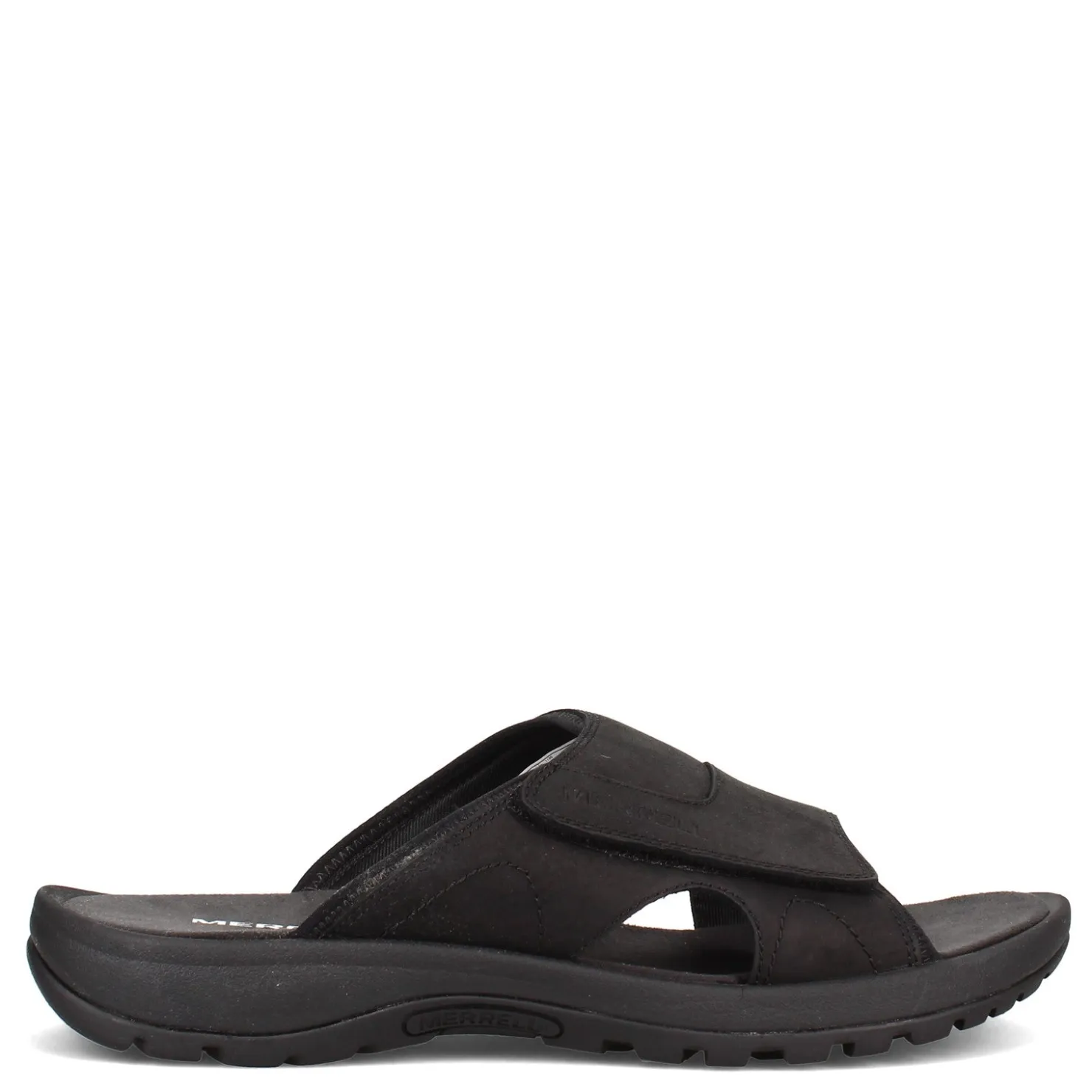 Sandals*Merrell Men's , Sandspur 2 Slide Black
