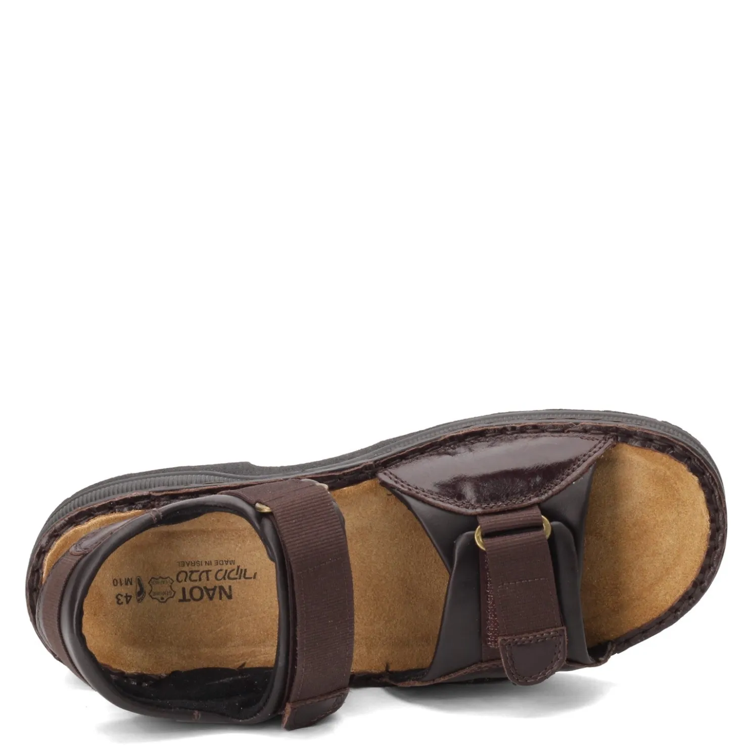 Sandals*Naot Men's , Andes Sandal Walnut