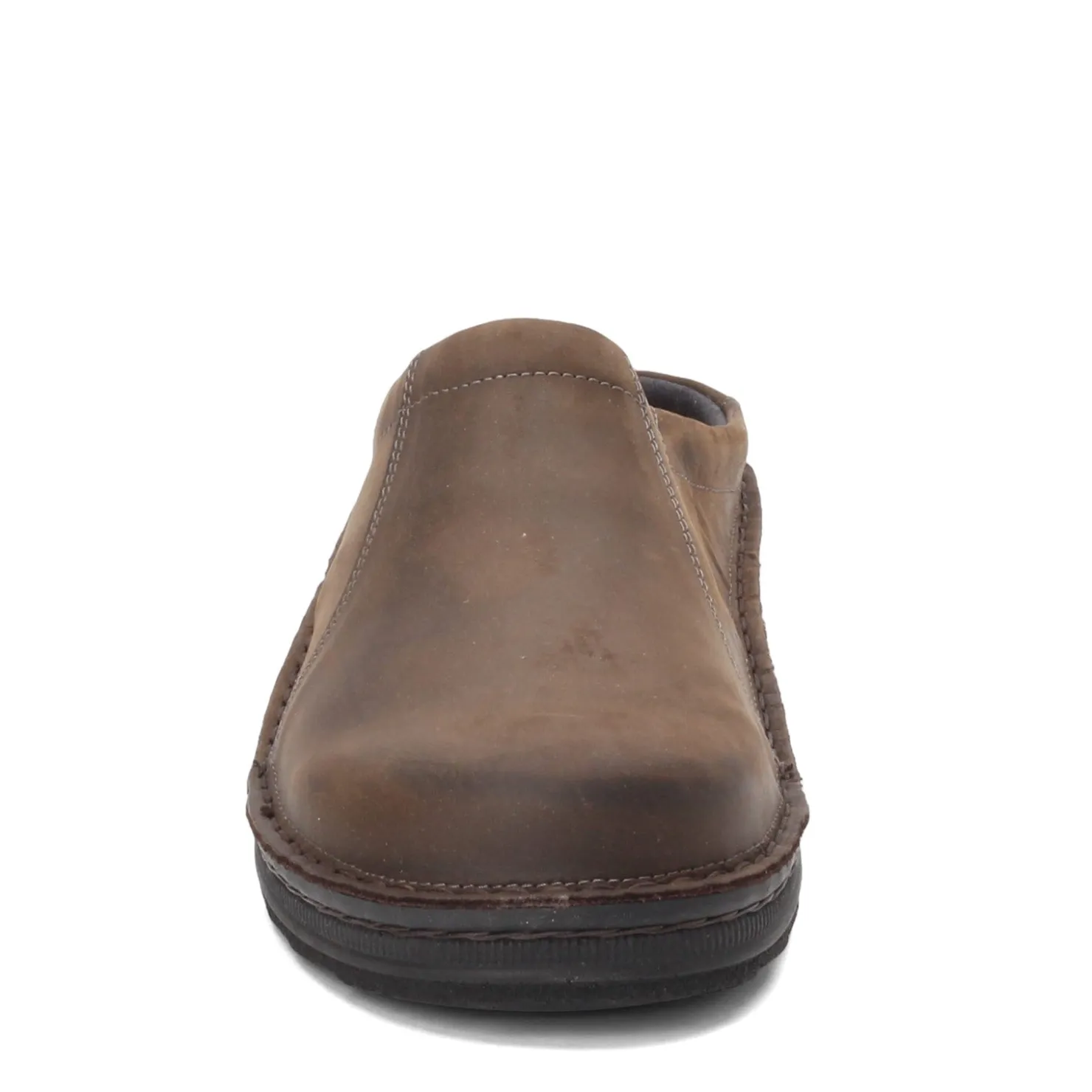 Slip-On Shoes*Naot Men's , Bjorn Clog Oily Brown Nubuck