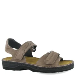 Footbed*Naot Men's , Lappland Sandal Oily Bark Nubuck