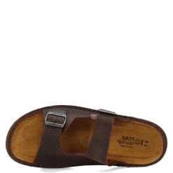 Sandals*Naot Men's , Mikael 2 Sandal Brown Crazy Horse